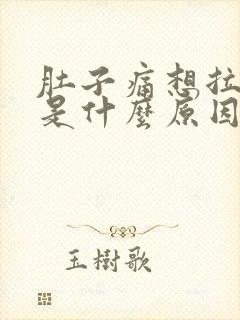 肚子痛想拉大便是什么原因