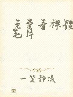 免费看裸体网站毛片