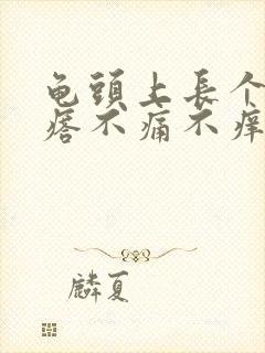 龟头上长个肉疙瘩不痛不痒怎么回事封面