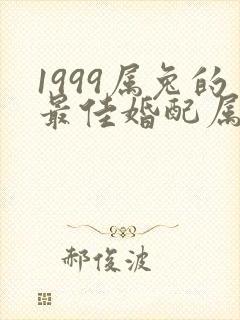1999属兔的最佳婚配属相