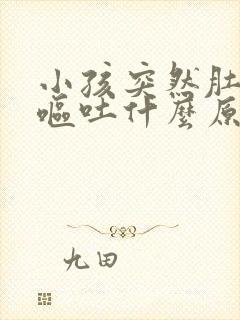 小孩突然肚子痛呕吐什么原因