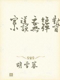 官道之绝对权力小说无弹窗