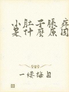 小肚子胀疼尿频是什么原因