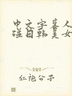 中文字幕人妻超碰日韩美女