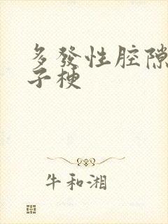 多发性腔隙性脑子梗封面