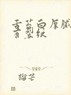 舌苔白厚腻舌根有裂纹