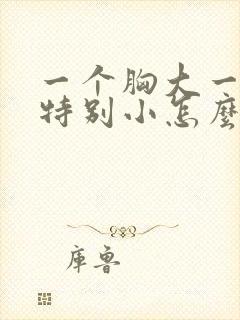 一个胸大一个胸特别小怎么回事