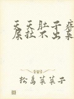 天天肚子疼想拉屎拉不出来怎么回事