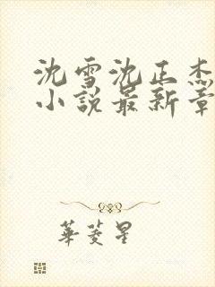 沈雪沈正杰父女小说最新章节列表