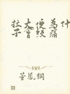 拉大便为什么肚子会绞痛封面