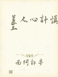 美人心计慎儿和王