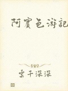 阿宾色游记封面