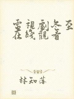 电视剧冬至免费在线观看