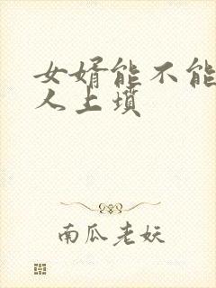 女婿能不能给丈人上坟