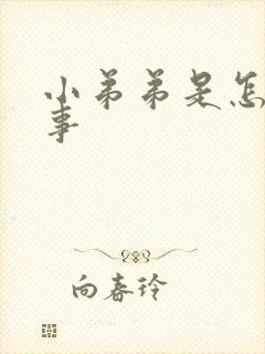 小弟弟是怎么回事