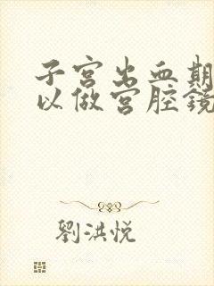 子宫出血期间可以做宫腔镜检查吗