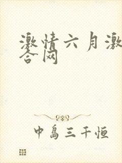 激情六月激情综合网