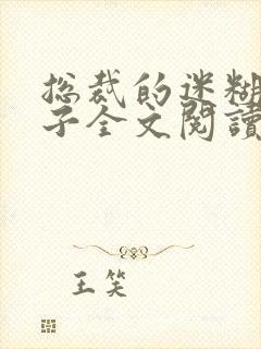 总裁的迷糊小妻子全文阅读封面