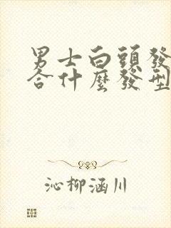 男士白头发多适合什么发型