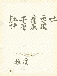 肚子痛要吐呕吐什么原因