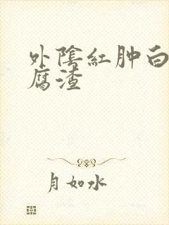 外阴红肿白色豆腐渣