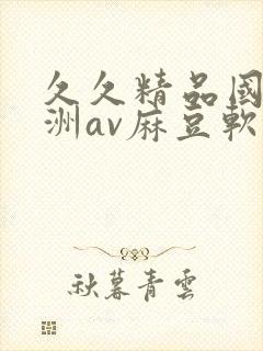 久久精品国产亚洲av麻豆软封面