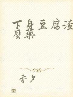 下身豆腐渣用什么药