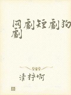 网剧短剧狗血爽剧