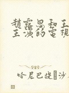 赵露思和王安宇主演的电视剧有哪些