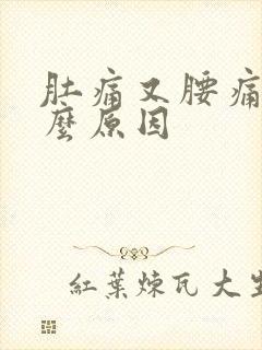 肚痛又腰痛是什么原因