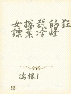 女总裁的狂龙保镖叶冷峰封面