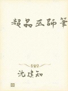 超品巫师笔趣阁