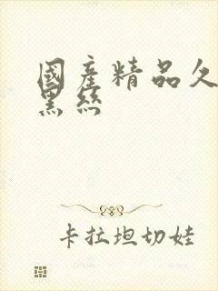 国产精品久久久黑丝