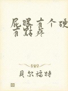 屁眼有个硬疙瘩有点疼