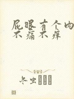 屁眼有个肉疙瘩不痛不痒