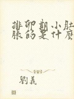 排卵期小肚子胀胀的是什么回事啊