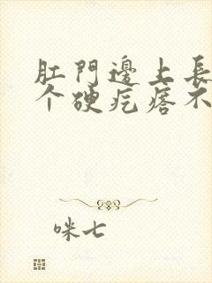 肛门边上长了一个硬疙瘩不疼封面