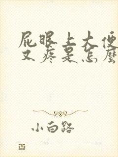 屁眼上大便流血又疼是怎么回事