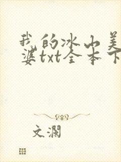我的冰山美女老婆txt全本下载封面