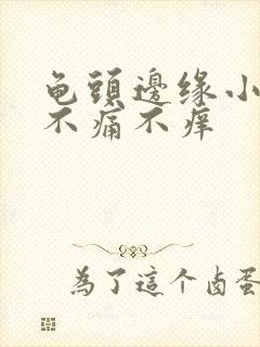 龟头边缘小肉粒不痛不痒