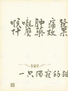 喉咙肿痛发烧吃什么药效果最好