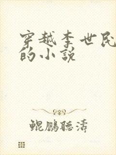 穿越李世民儿子的小说