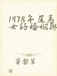 1978年属马女的婚姻与命运
