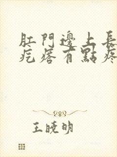 肛门边上长个硬疙瘩有点疼