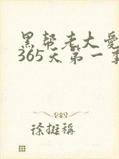 黑帮老大爱上我365天第一季封面
