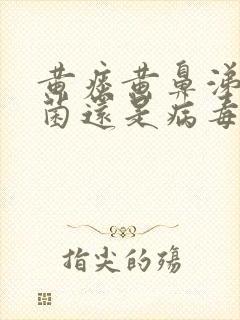 黄痰黄鼻涕是细菌还是病毒