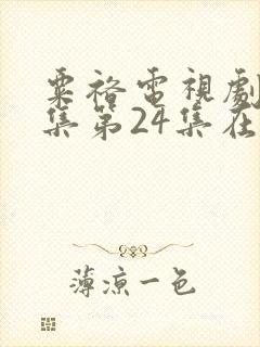 粟裕电视剧56集第24集在线观看