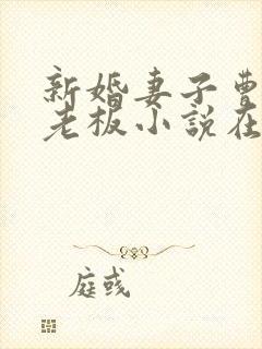 新婚妻子曹仁菜老板小说在线阅读