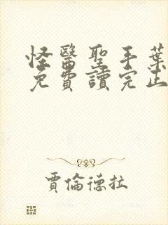 怪医圣手叶皓轩免费读完正版