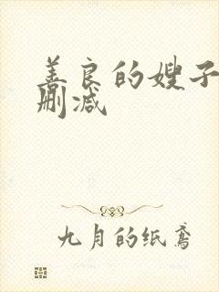 善良的嫂子3未删减封面